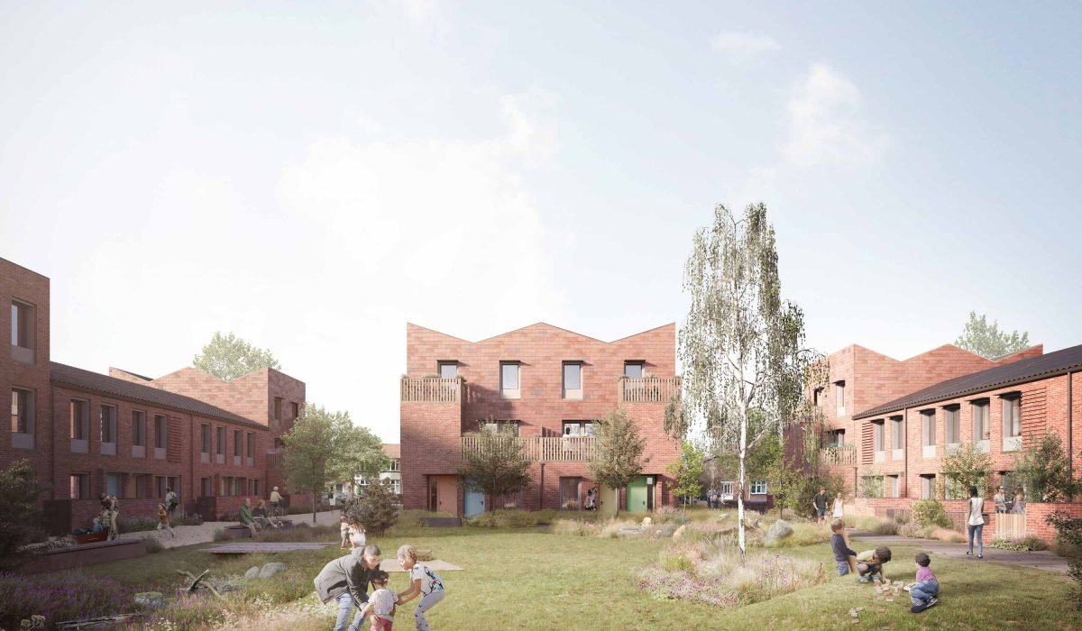 Duncombe Square - green space - CYC render